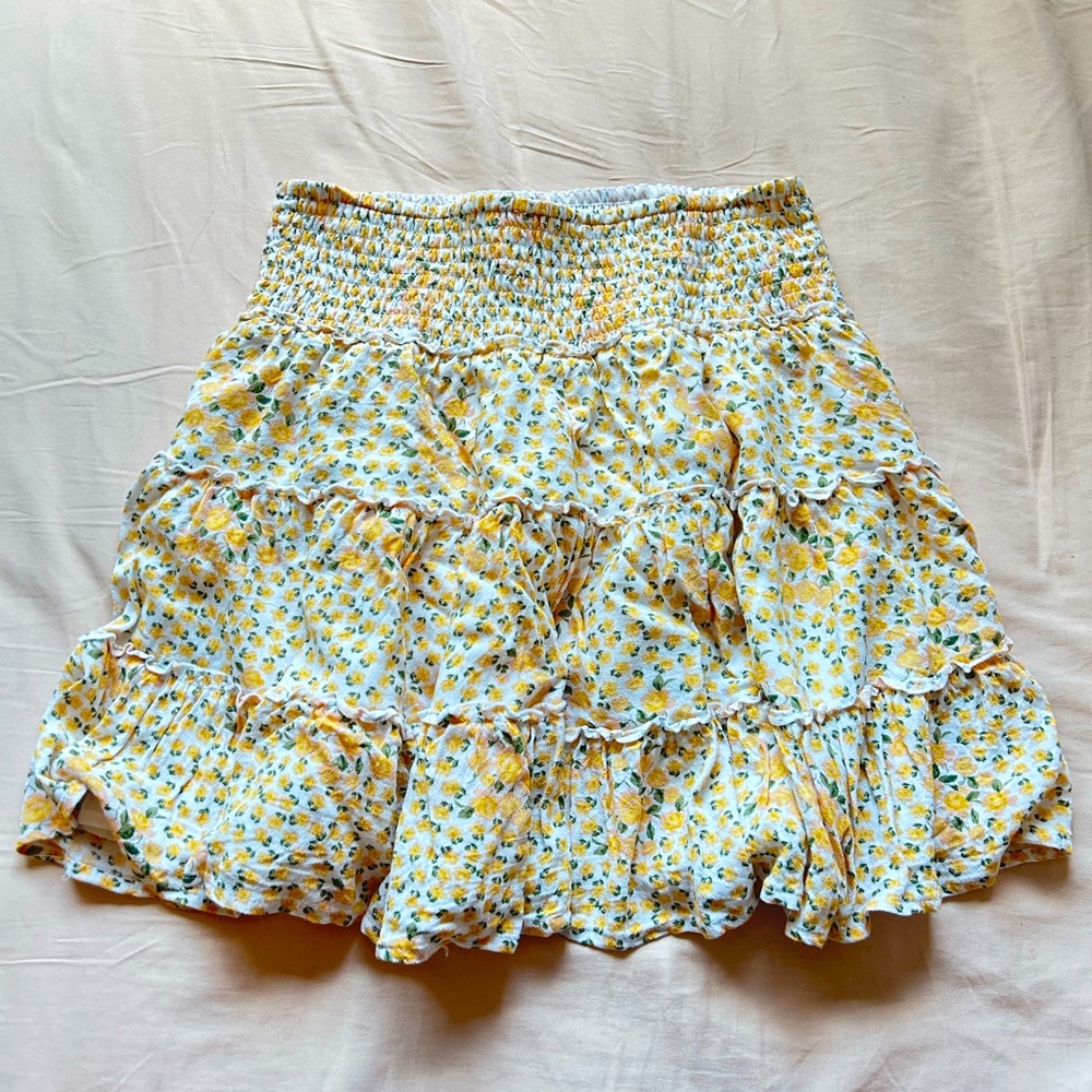 American American Eagle floral skirt size xs